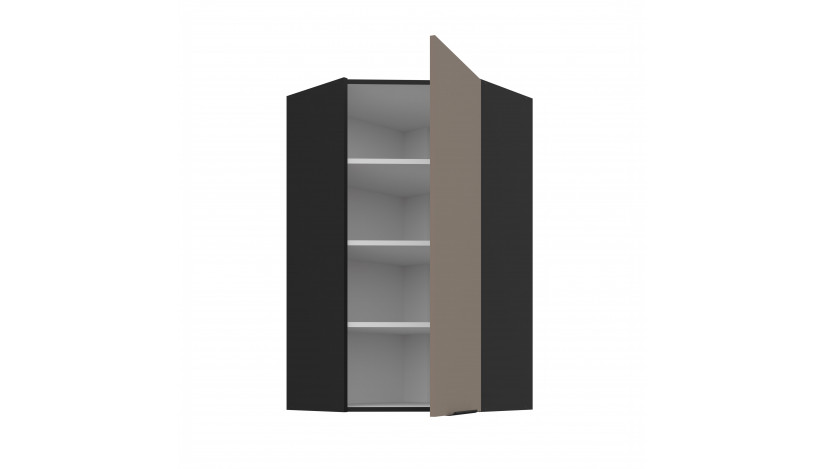ARIA TA/BL 60x60 GN-108 1F 45° pakabinama kampinė spintelė