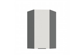 ARIA WH/ANT 60x60 GN-108 1F 45° pakabinama kampinė spintelė