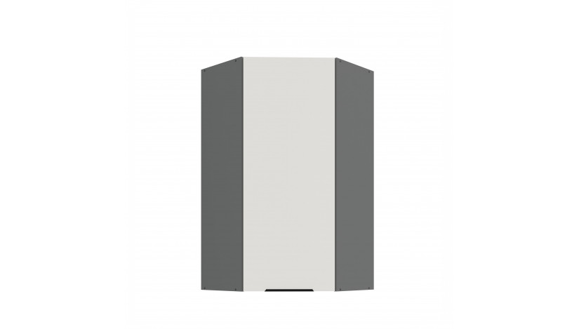 ARIA WH/ANT 60x60 GN-108 1F 45° pakabinama kampinė spintelė