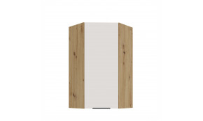 ARIA WH/AR 60x60 GN-108 1F 45° pakabinama kampinė spintelė