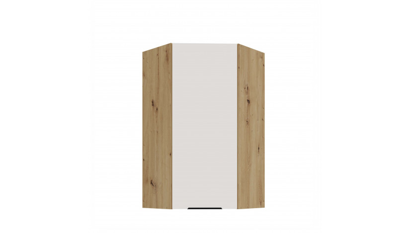 ARIA WH/AR 60x60 GN-108 1F 45° pakabinama kampinė spintelė