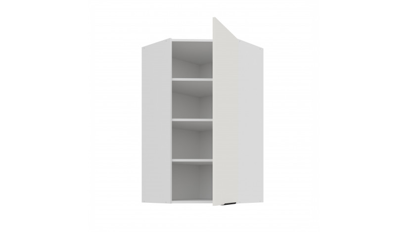 ARIA WH/WH 60x60 GN-108 1F 45° pakabinama kampinė spintelė