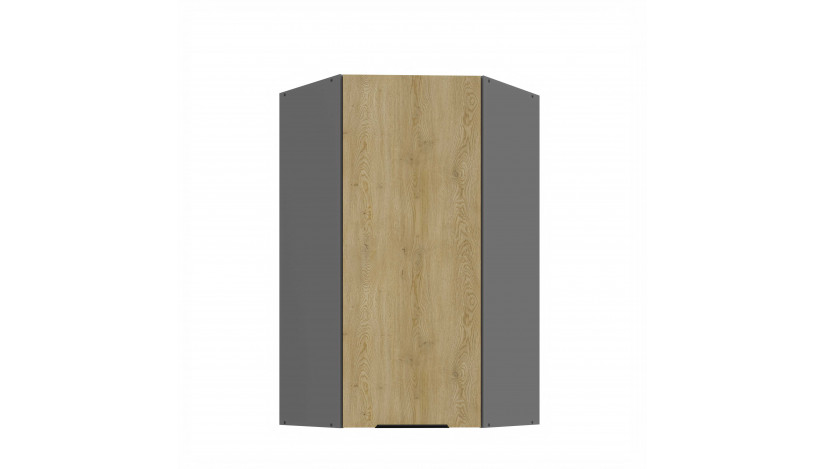 CREMONA ANT 60x60 GN-108 1F 45° pakabinama kampinė spintelė