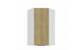 CREMONA WH 60x60 GN-108 1F 45° pakabinama kampinė spintelė