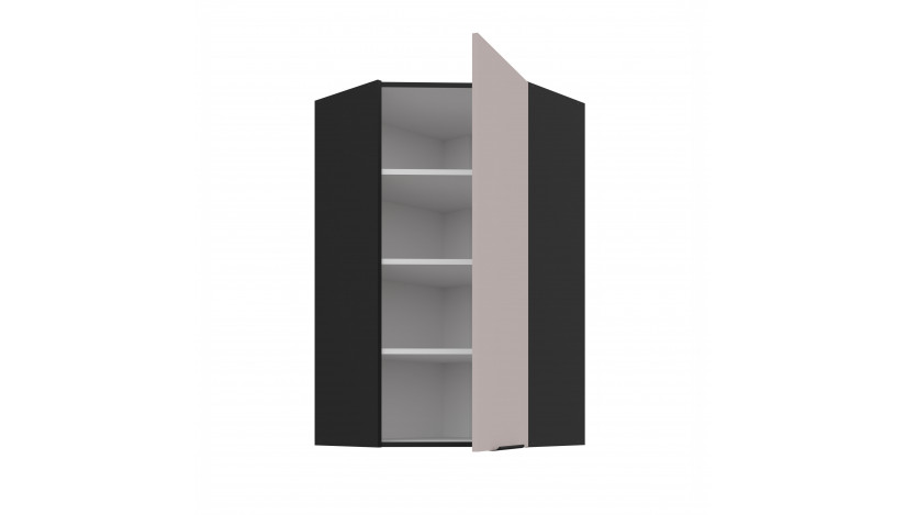 ARONA 60x60 GN-108 1F (45°) pakabinama kampinė spintelė