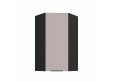 ARONA 60x60 GN-108 1F (45°) pakabinama kampinė spintelė