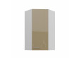 LARA 60x60 GN-108 1F (45°) cappuccino pakabinama kampinė spintelė