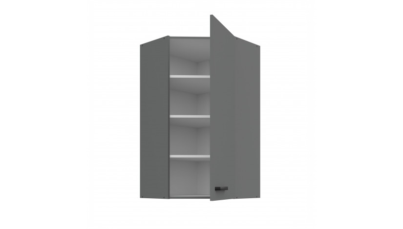 NESSA 60x60 GN-108 1F (45°) pakabinama kampinė spintelė