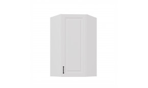 STILO 60x60 GN-108 1F (45°) Balta Balta pakabinama kampinė spintelė