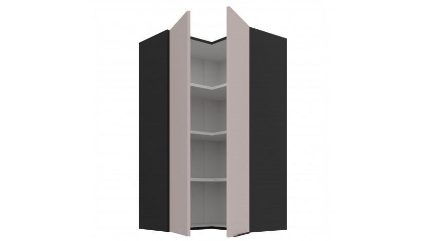 ARONA 60x60 GN-108 2F (90°) pakabinama kampinė spintelė