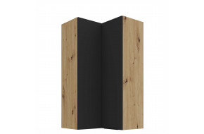 ARIA BL/AR 60x60 GN-108 2F 90° pakabinama kampinė spintelė