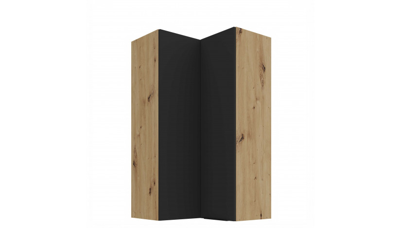 ARIA BL/AR 60x60 GN-108 2F 90° pakabinama kampinė spintelė