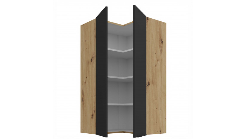 ARIA BL/AR 60x60 GN-108 2F 90° pakabinama kampinė spintelė