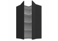ARIA BL/BL 60x60 GN-108 2F 90° pakabinama kampinė spintelė