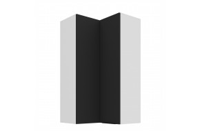 ARIA BL/WH 60x60 GN-108 2F 90° pakabinama kampinė spintelė