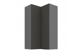 ARIA GR/ANT 60x60 GN-108 2F 90° pakabinama kampinė spintelė