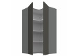 ARIA GR/ANT 60x60 GN-108 2F 90° pakabinama kampinė spintelė
