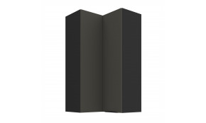 ARIA GR/BL 60x60 GN-108 2F 90° pakabinama kampinė spintelė