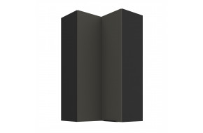 ARIA GR/BL 60x60 GN-108 2F 90° pakabinama kampinė spintelė