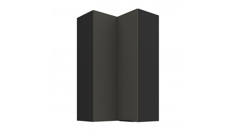 ARIA GR/BL 60x60 GN-108 2F 90° pakabinama kampinė spintelė