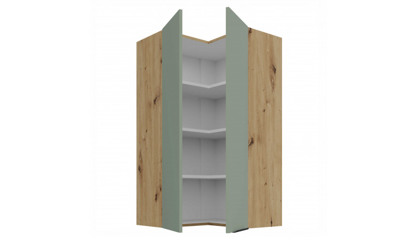 ARIA SA/AR 60x60 GN-108 2F 90° pakabinama kampinė spintelė