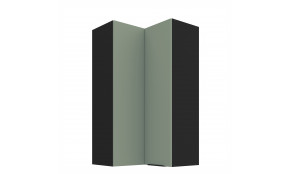 ARIA SA/BL 60x60 GN-108 2F 90° pakabinama kampinė spintelė