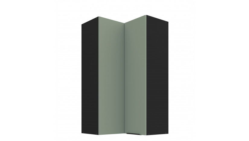 ARIA SA/BL 60x60 GN-108 2F 90° pakabinama kampinė spintelė