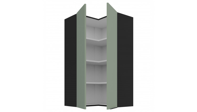 ARIA SA/BL 60x60 GN-108 2F 90° pakabinama kampinė spintelė