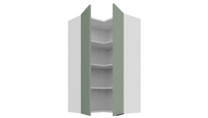 ARIA SA/WH 60x60 GN-108 2F 90° pakabinama kampinė spintelė