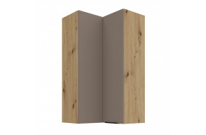 ARIA TA/AR 60x60 GN-108 2F 90° pakabinama kampinė spintelė
