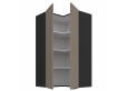 ARIA TA/BL 60x60 GN-108 2F 90° pakabinama kampinė spintelė