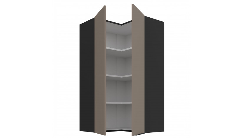 ARIA TA/BL 60x60 GN-108 2F 90° pakabinama kampinė spintelė