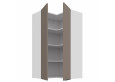 ARIA TA/WH 60x60 GN-108 2F 90° pakabinama kampinė spintelė
