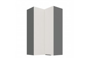 ARIA WH/ANT 60x60 GN-108 2F 90° pakabinama kampinė spintelė