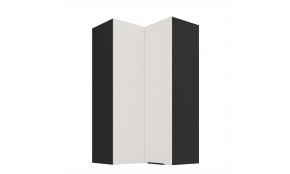 ARIA WH/BL 60x60 GN-108 2F 90° pakabinama kampinė spintelė