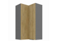 CREMONA ANT 60x60 GN-108 2F 90° pakabinama kampinė spintelė