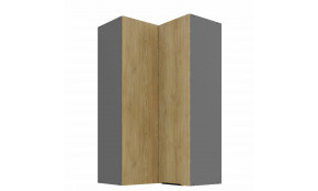 CREMONA ANT 60x60 GN-108 2F 90° pakabinama kampinė spintelė