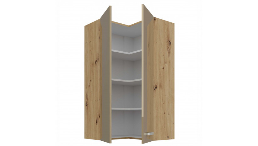 ARTISAN Cappucino 60x60 GN-108 2F (90°) pakabinama kampinė spintelė