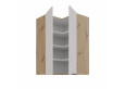 SOLEA 60x60 GN-108 2F 90° pakabinama kampinė spintelė