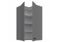 NESSA 60x60 GN-108 2F (90°) pakabinama kampinė spintelė
