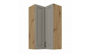 STILO 60x60 GN-108 2F (90°) Claygrey artisan pakabinama kampinė spintelė