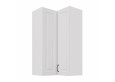 STILO 60x60 GN-108 2F (90°) Balta Balta pakabinama kampinė spintelė