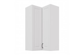 STILO 60x60 GN-108 2F (90°) Balta Balta pakabinama kampinė spintelė
