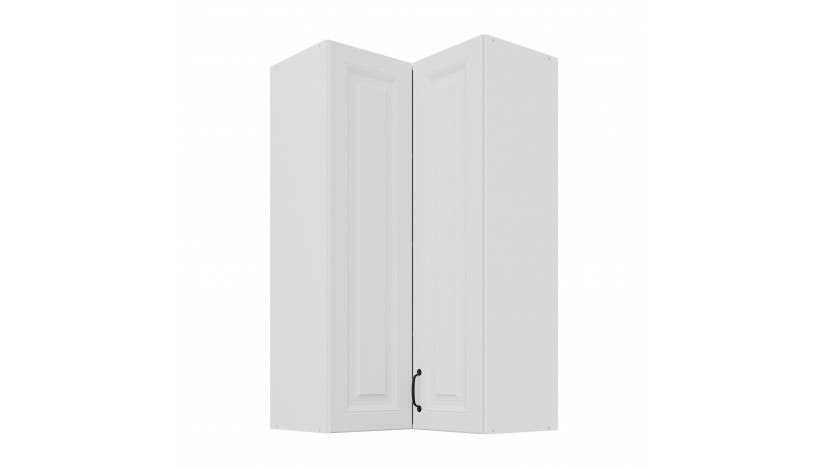 STILO 60x60 GN-108 2F (90°) Balta Balta pakabinama kampinė spintelė