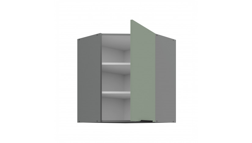 ARIA SA/ANT 60x60 GN-72 1F 45° pakabinama kampinė spintelė