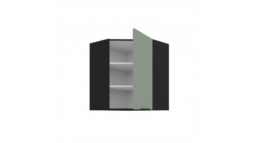 ARIA SA/BL 60x60 GN-72 1F 45° pakabinama kampinė spintelė