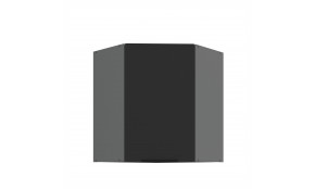 ARIA BL/ANT 60x60 GN-72 1F 45° pakabinama kampinė spintelė