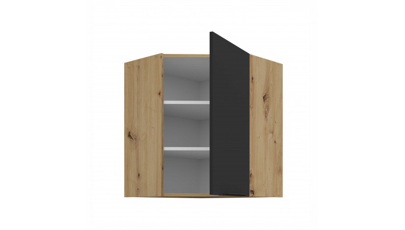 ARIA BL/AR 60x60 GN-72 1F 45° pakabinama kampinė spintelė