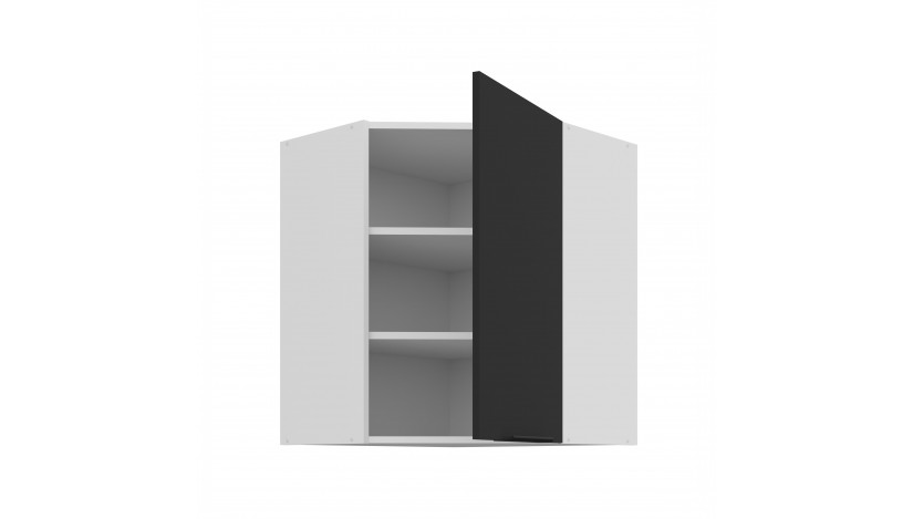 ARIA BL/WH 60x60 GN-72 1F 45° pakabinama kampinė spintelė