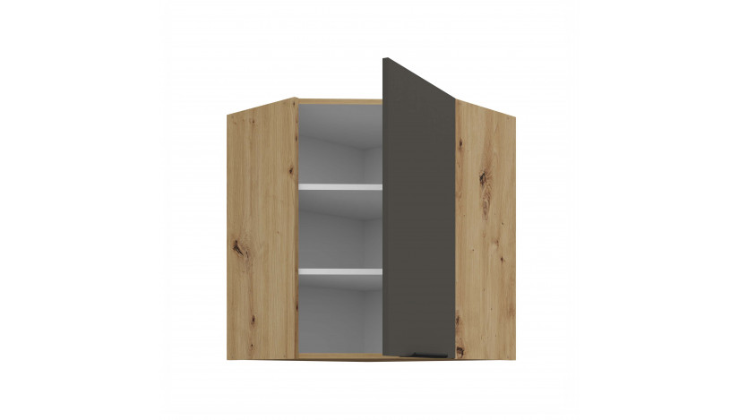 ARIA GR/AR 60x60 GN-72 1F 45° pakabinama kampinė spintelė